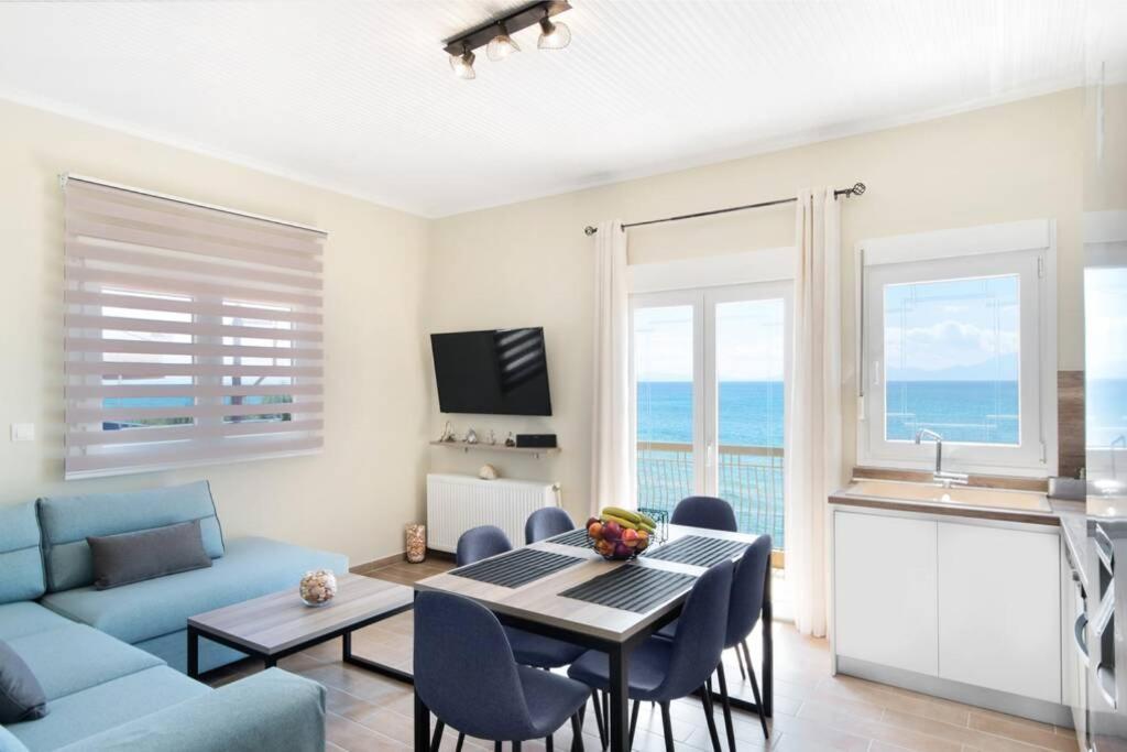 Вілла Endless Sea View House Неа-Іраклія Екстер'єр фото