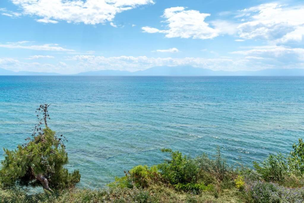 Вілла Endless Sea View House Неа-Іраклія Екстер'єр фото